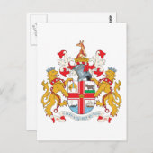 メルボルンコート・オブ・アームズ ポストカード (正面/裏面)