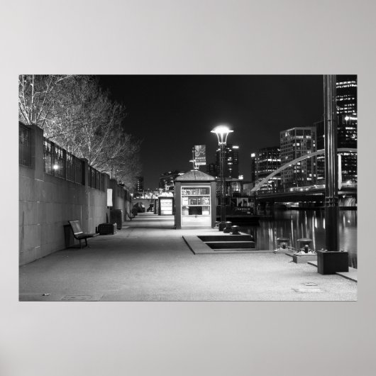 メルボルンコーナープリント ポスター (正面)