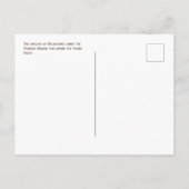 メルボルンスカイライン、プリンセスブリッジ、ヤラリバー ポストカード (裏面)