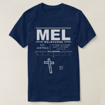 メルボルンチュラマリンエアポートMEL Tシャツ