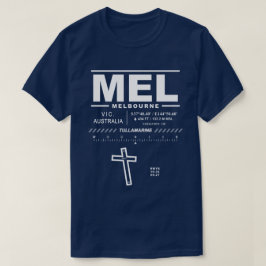 メルボルンチュラマリンエアポートMEL Tシャツ