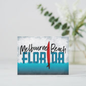 メルボルンビーチポストカードフロリダサーフボード ポストカード (スタンド正面)