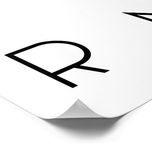 メルボルンポスター ポスター (角)