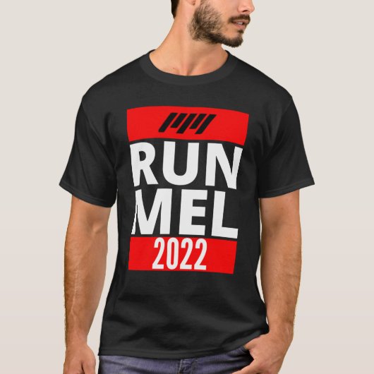 メルボルンマラソランニングン2022 Tシャツ (正面)