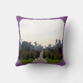 メルボルンヴィンテージスタイル観光 クッション (裏面)