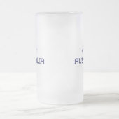 メルボルン動揺してオーストラリア フロストグラスビールジョッキ (中央)