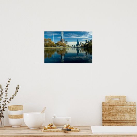 メルボルン反射 ポスター (キッチン)