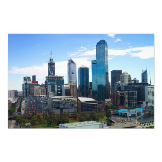 メルボルン市 フォトプリント            (正面)