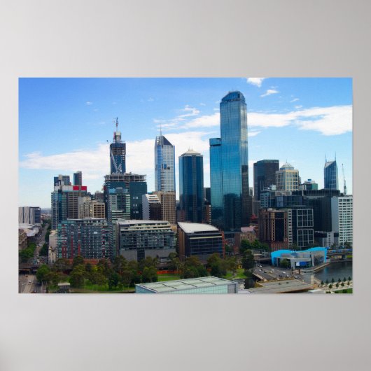 メルボルン市 ポスター (正面)