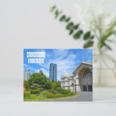 メルボルン王室のでの展示建物 ポストカード (スタンド正面)