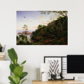 メルボルン近くの説教壇の岩 ポスター (ホームオフィス)