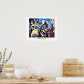 メルボルン通りアート/グラフィッティポスター ポスター (キッチン)