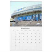 メルボルン2014年 カレンダー (2月 2027)