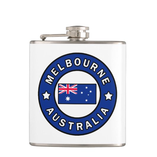 メルボルン・オーストラリア フラスク (正面)