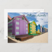 メルボルン、オーストラリア ポストカード (正面/裏面)