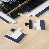 メルボルン – オーストラリア – モザイク –  ジグソーパズル (側面)