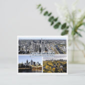 メルボルン – オーストラリア – モザイク – ポストカード (スタンド正面)