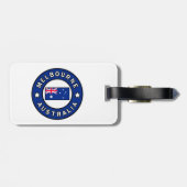 メルボルン・オーストラリア ラゲッジタグ (裏面横)