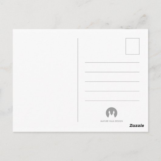 メルボルン(オーストラリア)引用文はがき – Graffiti ポストカード (裏面)