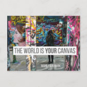 メルボルン(オーストラリア)引用文はがき – Graffiti ポストカード (正面)