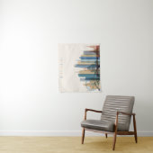 メルボルン、オーストラリア|都市スカイライン タペストリー (インサイチュ)