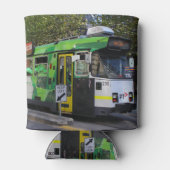 メルボルン，ビクトリア，オーストラリア，トラム 缶クーラー (裏面)