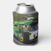 メルボルン，ビクトリア，オーストラリア，トラム 缶クーラー (缶裏面)