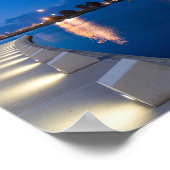 メルボルン、ビクトリア、オーストラリア ポスター (角)