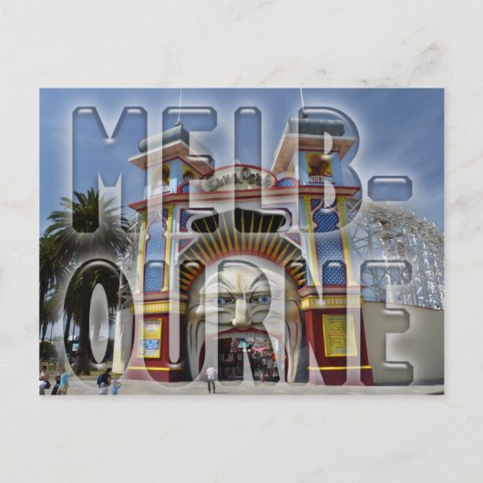 メルボルン ポストカード (正面)