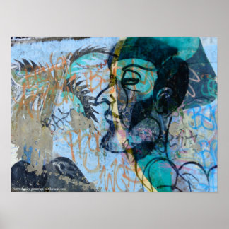 メルボルン – ローカルパークグラフィティ ポスター