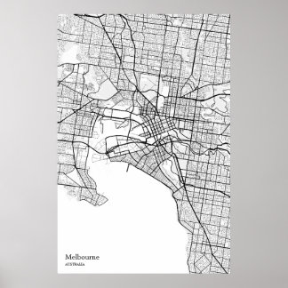 メルボルンAUウォールポスターウォールアート ポスター