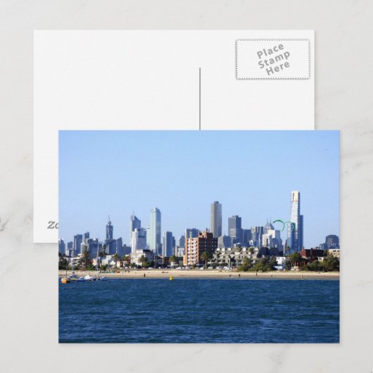 メルボルンCBD ポストカード (正面/裏面)