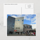 メルボ食べ物を与えンスクエア ポストカード (正面/裏面)