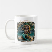 メルマペ写真コンボおもしろい生物 コーヒーマグカップ (左)