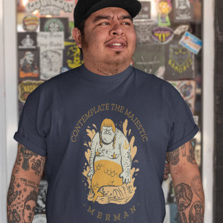 メルマンを威厳のある熟考する Tシャツ