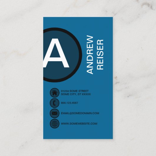 メルマンブルー 名刺 (裏面)