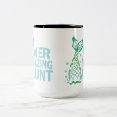 メルマージングおばさん/アメージング人魚おばさん ツートーンマグカップ (中央)