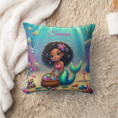 メルマージングブラック/混合伝統装飾用クッション クッション (ブランケット)