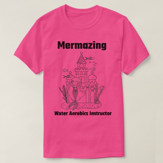 メルマージング水好気性インストラクター1 Tシャツ (デザイン正面)