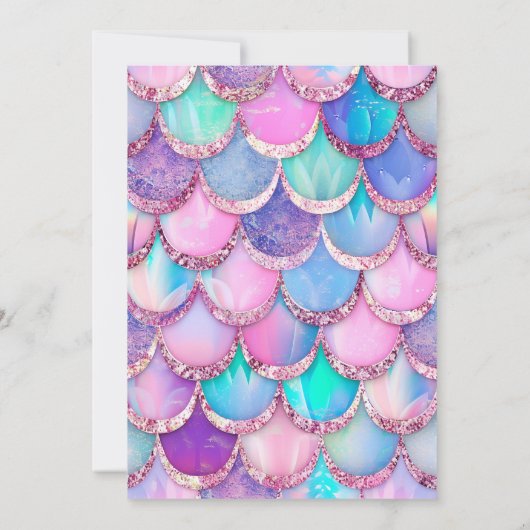 メルメお洒落イド誕生日パーティーの招待 招待状 (裏面)