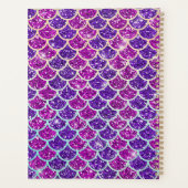 メルメイズグリッターイラストレーションとテールはかりで測 プランナー手帳 (裏面)