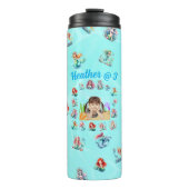 メルメイズサーマルタンブラー子供の誕生日ギフト タンブラー (正面)