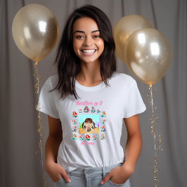 メルメイズテーマキッズフォトバースデーパーティーMommy トライブレンドＴシャツ