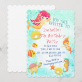 メルメイズブルー招待状カード シーズンカード (正面/裏面)