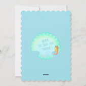 メルメイズブルー招待状カード シーズンカード (裏面)