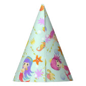 メルメイズブルー パーティーハット (裏面)