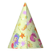 メルメイズレモングリーン パーティーハット (裏面)
