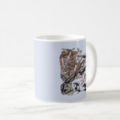 メルメイズヴィンテージビクトリアンイラストレーション コーヒーマグカップ (正面右)