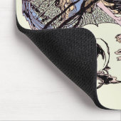 メルメイズヴィンテージビクトリアンイラストレーション マウスパッド (コーナー)