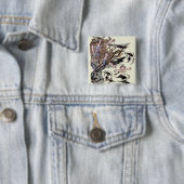 メルメイズヴィンテージビクトリアンイラストレーション 缶バッジ (インサイチュ)